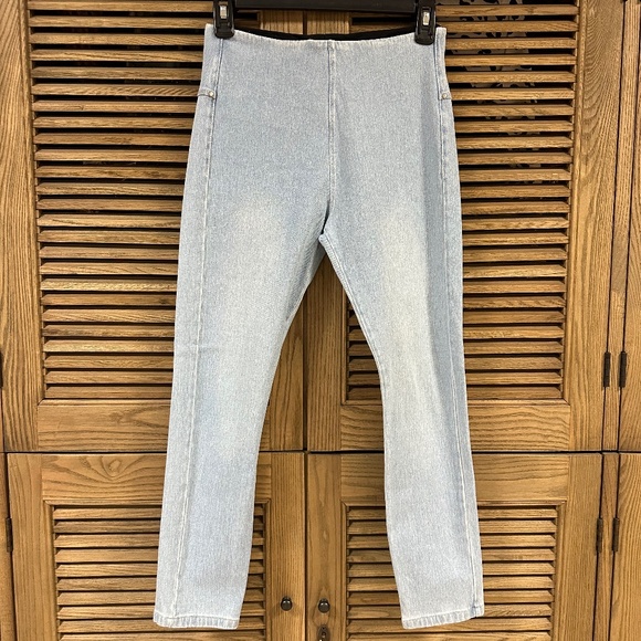 Lysse Denim Skinny Ankle Length Jeans Leggings Lightwash Size S - Picture 1 of 7